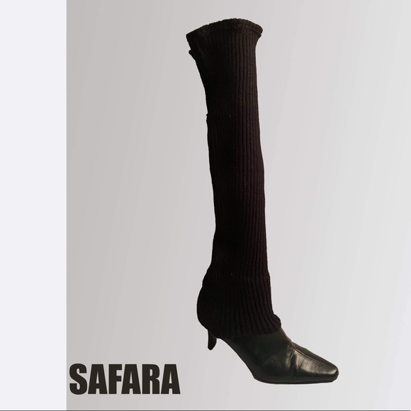 Above Knee Black Boots - Picture 1 of 8